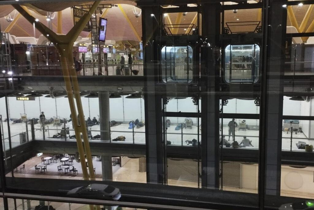 Crisis en el aeropuerto de Madrid: Plaga de insectos y caos sanitario en la T4