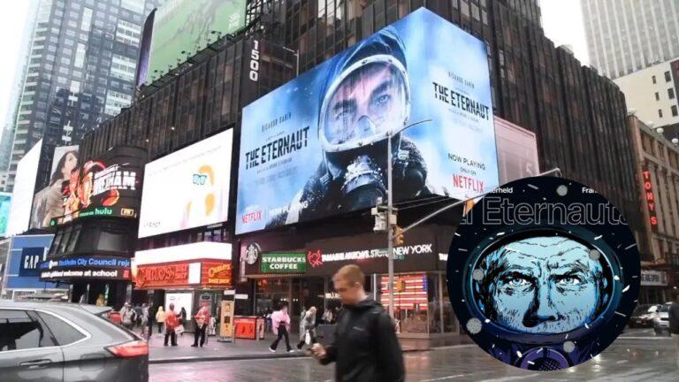 El Eternauta conquistó Times Square