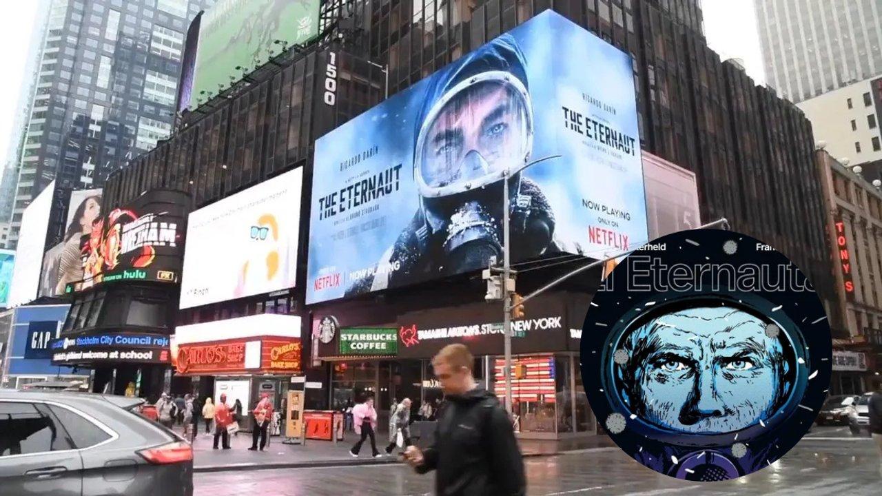 El Eternauta conquistó Times Square: el héroe argentino que emocionó al mundo