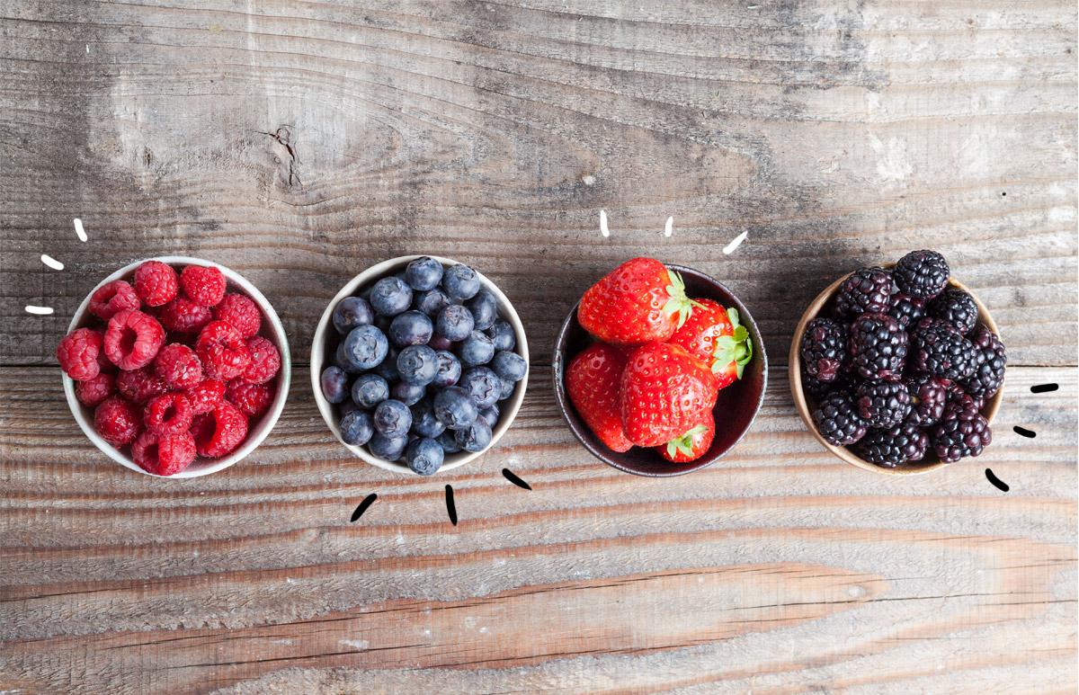 Frutillas vs arándanos: la batalla por la fruta más saludable