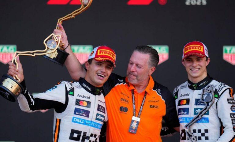 Dominio Naranja: El resurgir de McLaren F1 en la cima del campeonato 2025