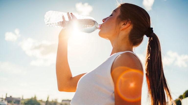 Hidratación en olas de calor
