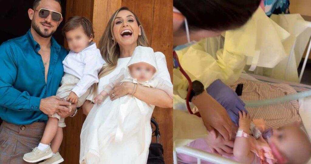 Hospitalizan a la bebé de Jimena Longoria: bronquiolitis pone en alerta a sus fans