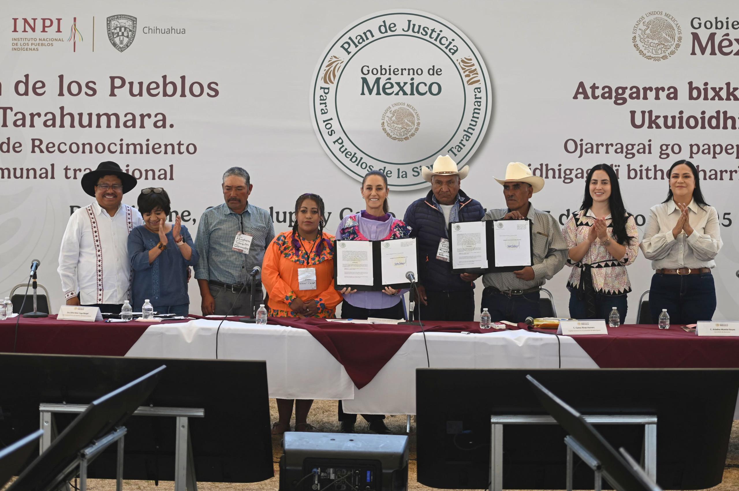 Plan de Justicia para la Sierra Tarahumara: Claudia Sheinbaum inicia con millones