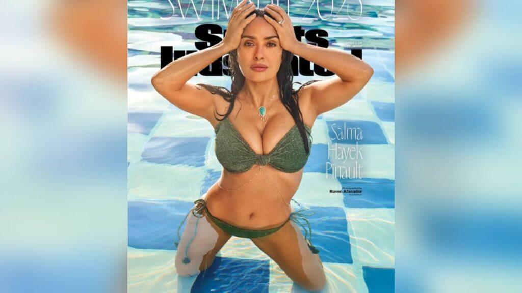Salma Hayek en bikini rompe internet a los 58- portada impactante