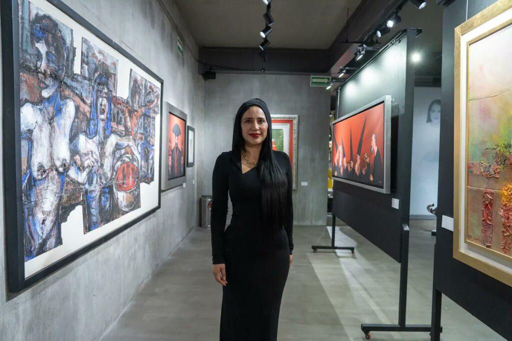 Sandra Cuevas reaparece con su galería de arte
