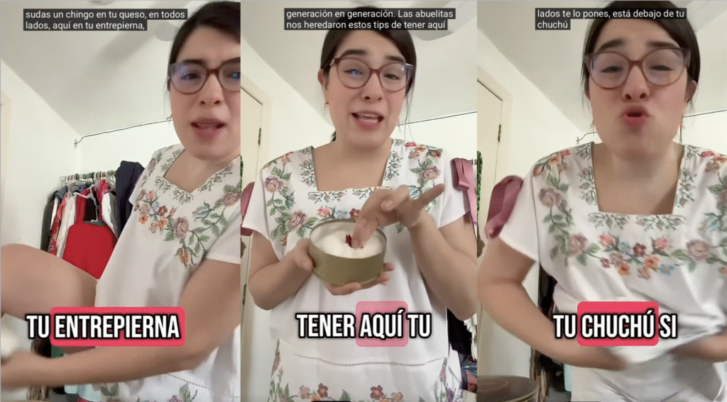 Talco para el sudor: el secreto yucateco que combate la ola de calor