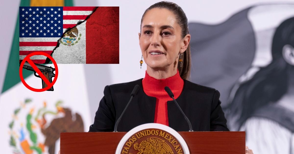 EU prioriza frenar tráfico de armas a México: Sheinbaum lanza advertencia