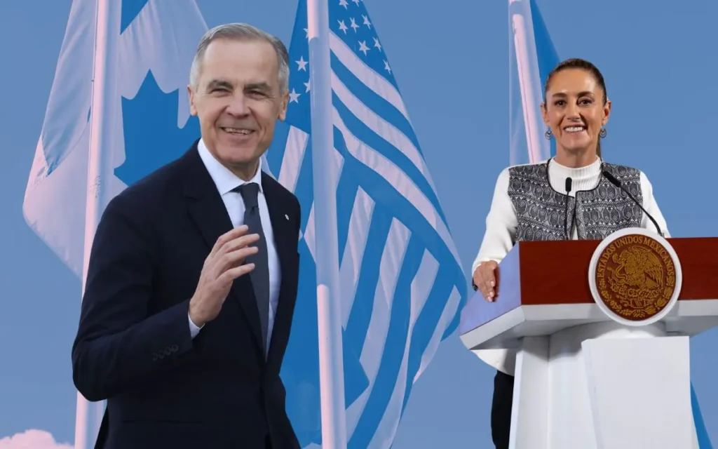 Claudia Sheinbaum felicita a Mark Carney: T-MEC al centro del nuevo rumbo en Norteamérica