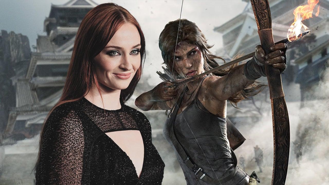 Sophie Turner impacta con su transformación para ser Lara Croft