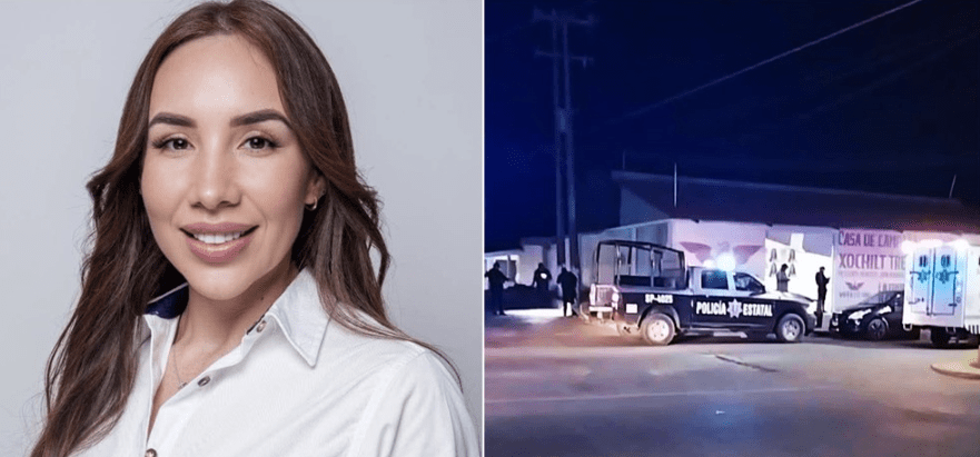 Atacan a balazos casa de campaña de Xóchitl Tress en Veracruz