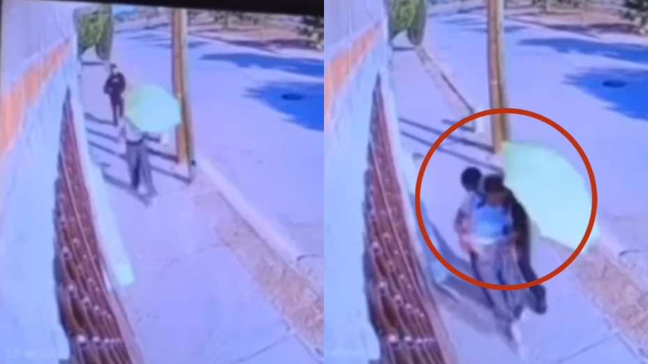 Acosador en San Luis Potosí ataca a joven a plena luz del día y huye