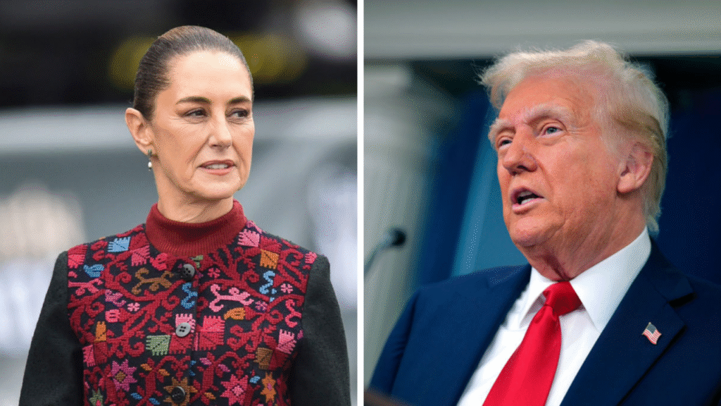 Claudia Sheinbaum responde con firmeza a Trump: soberanía primero, debate después