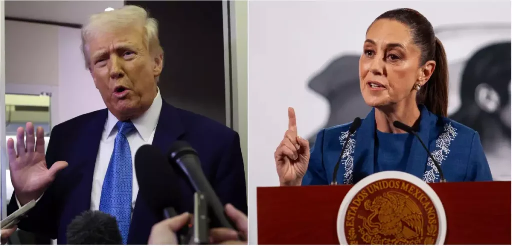Tráfico de armas: Claudia Sheinbaum aplaude a Trump por reconocer la crisis