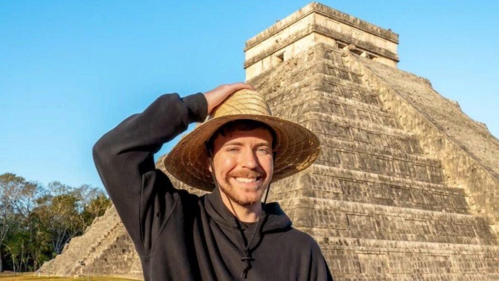 Mr. Beast no bajó en helicóptero en Chichén Itzá: INAH desmiente el video viral