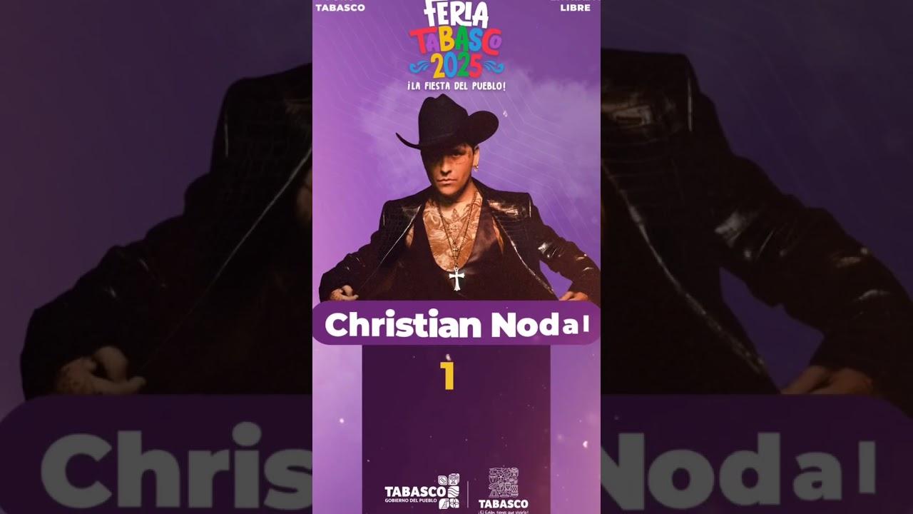 Christian Nodal regaña a fan por sombrero en Tabasco y se vuelve viral