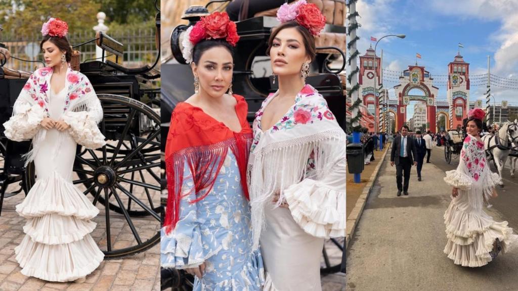 Michelle Salas deslumbra vestida de flamenca y revive el legado de Silvia Pinal