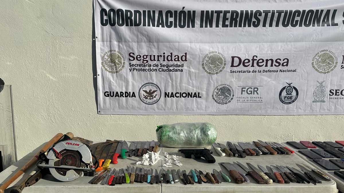 Arsenal y drogas en penal de Aguaruto: Hallazgo masivo tras operativo sorpresa