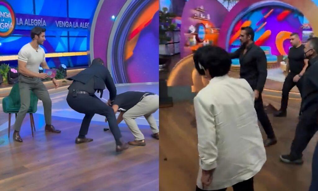 VLA en llamas: ¡Luchador "El Patrón" desata caos a golpes en vivo!