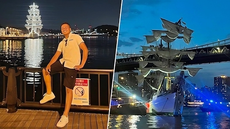 Adal Jair Marcos, el cadete oaxaqueño que murió en el Buque Cuauhtémoc tras chocar con el Puente de Brooklyn