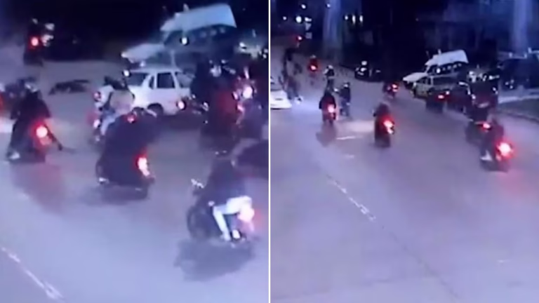 Accidente de caravana de motocicletas deja un muerto en Argentina