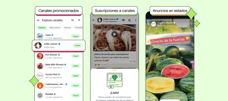 Anuncios en WhatsApp: la actualización que cambia Novedades y Estados