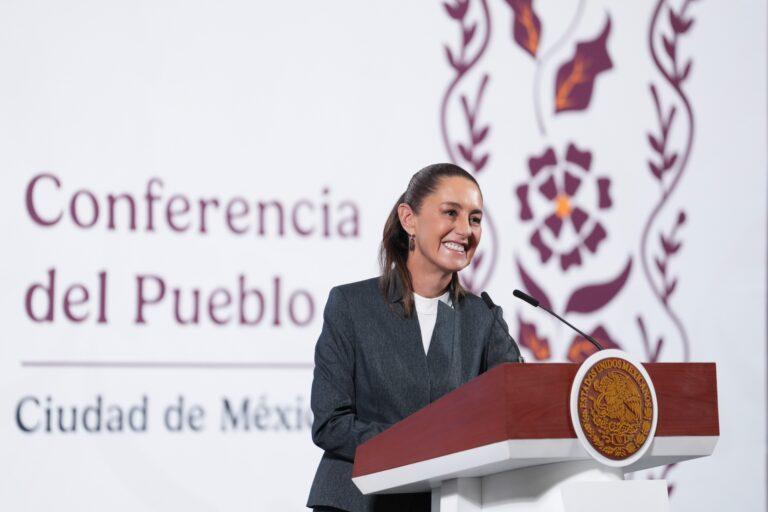 Aprobación presidenta Sheinbaum