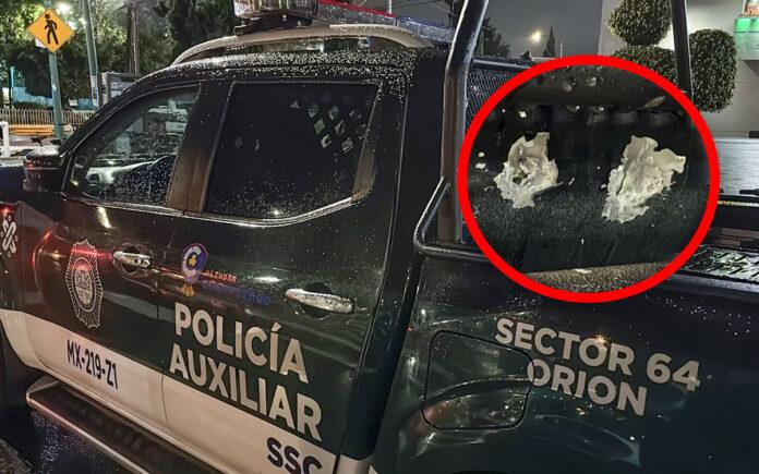 Ataque jefe policía Cuauhtémoc- Disparan 9 veces contra su vehículo Ataque jefe policía Cuauhtémoc: Disparan 9 veces contra su vehículo