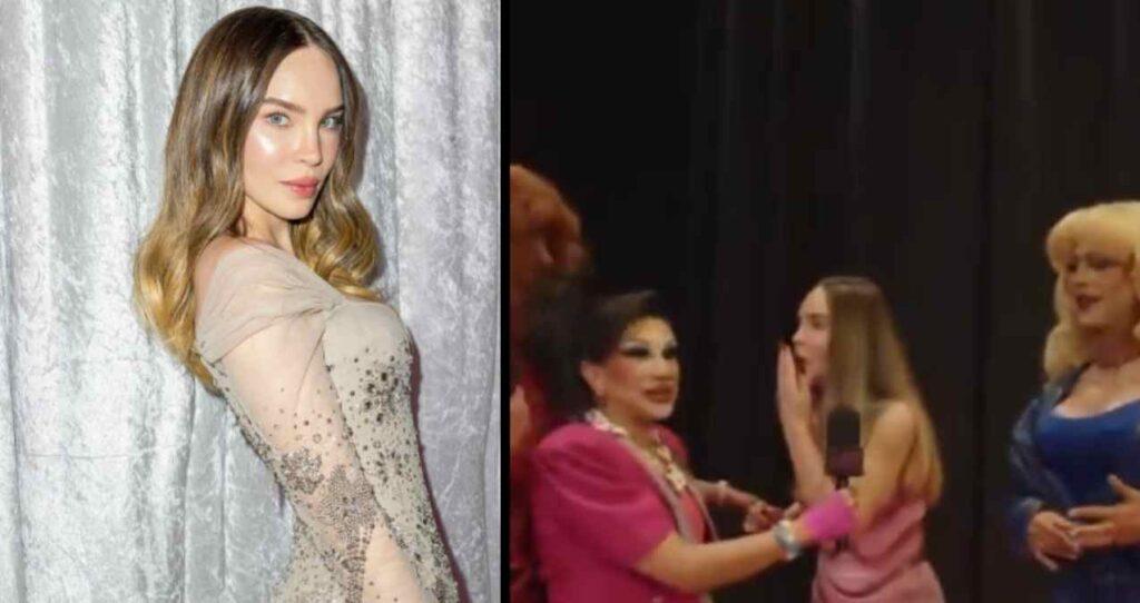 VIDEO: Belinda en situación comprometedora causa revuelo viral