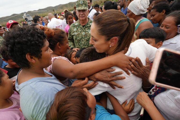 Censo bienestar tras huracán erick: sheinbaum ordena apoyo en oaxaca