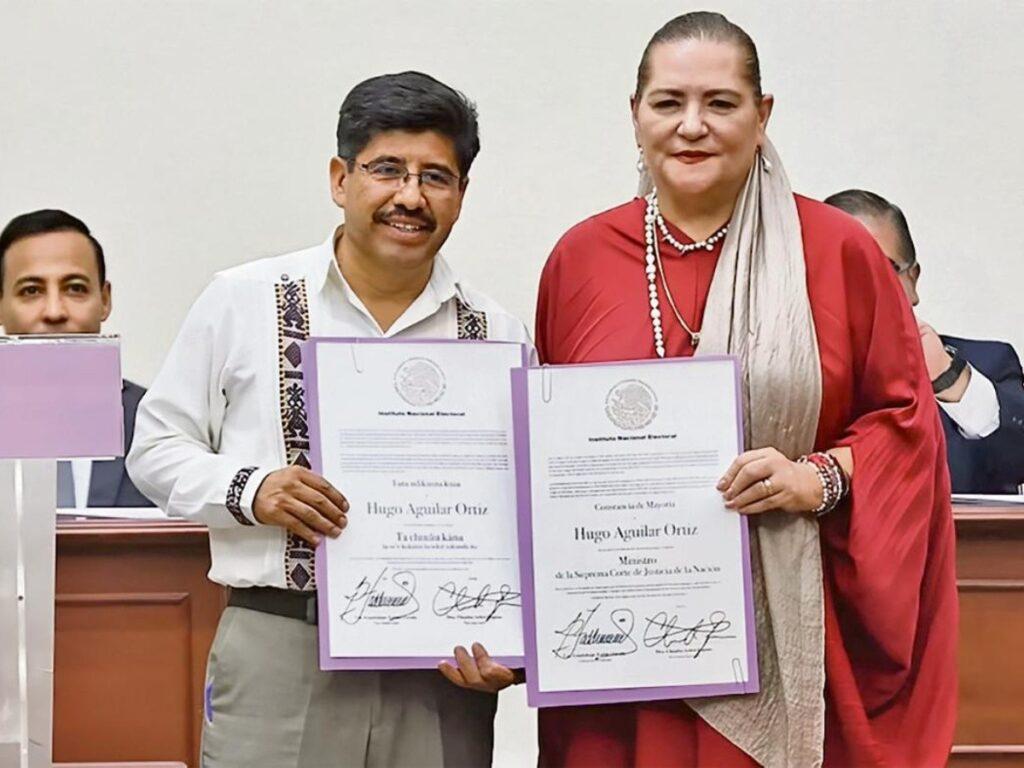 Entrega de constancias: INE valida elecciones de TEPJF y Tribunal de Disciplina