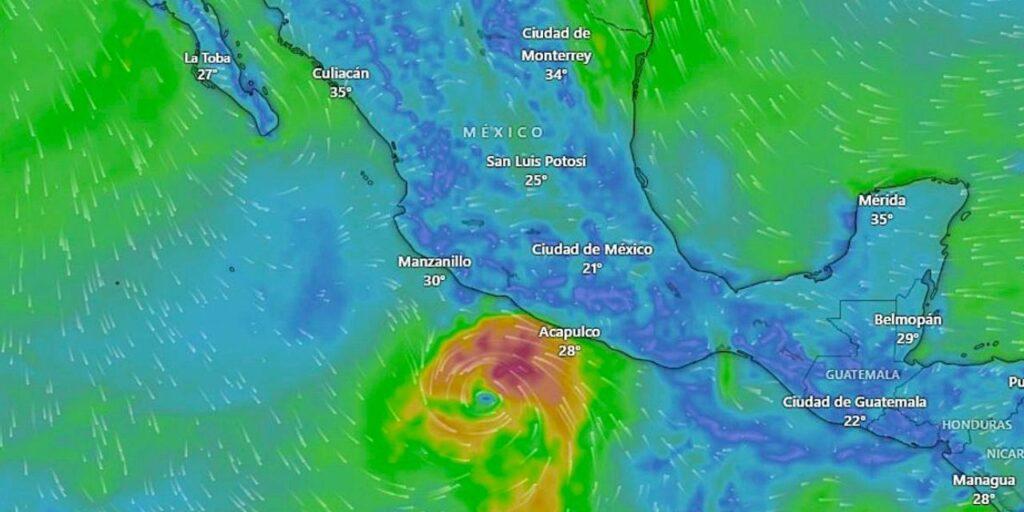 Huracán Cosme amenaza 3 estados: Conagua alerta por potencial ciclónico
