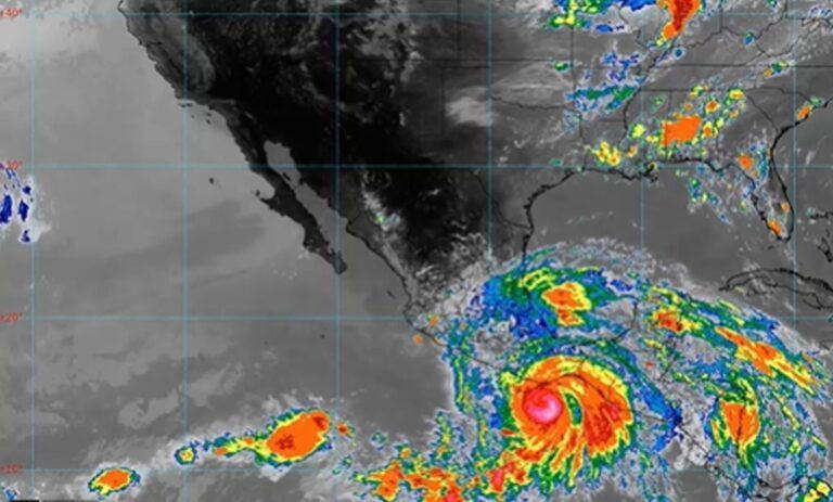Huracán Erick categoría 3: La intensificación que aterra a la costa de México