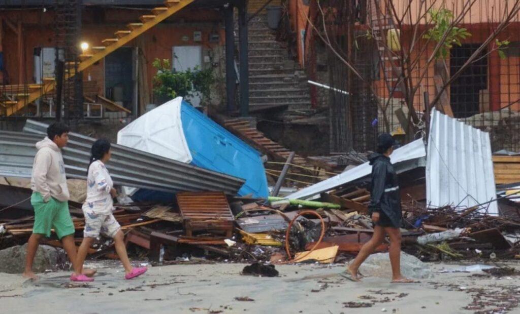 Huracán Erick golpea Oaxaca: Así fueron las afectaciones y reportes