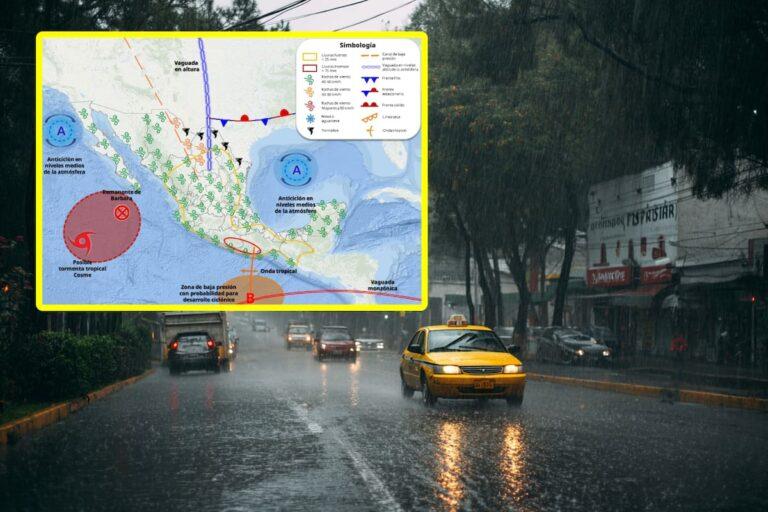 Lluvias intensas en 30 estados