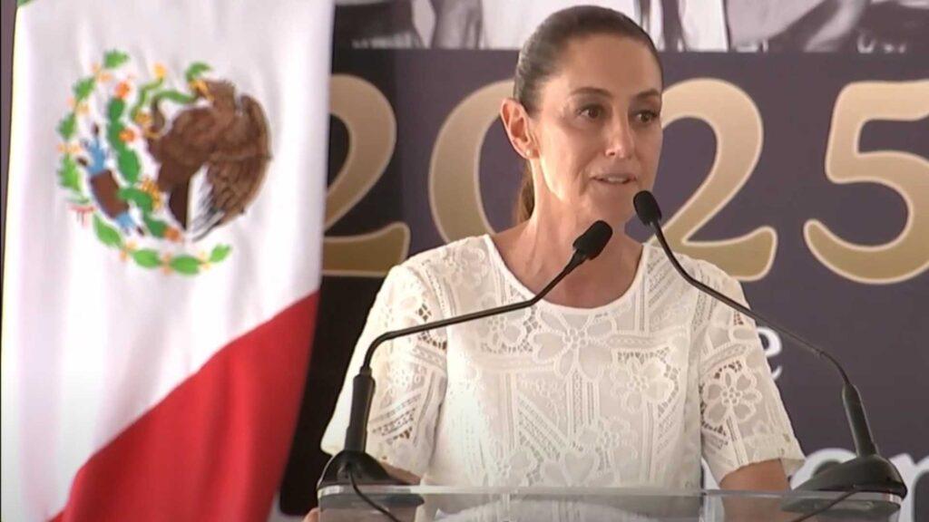 Mexicanos la fuerza de México: Sheinbaum