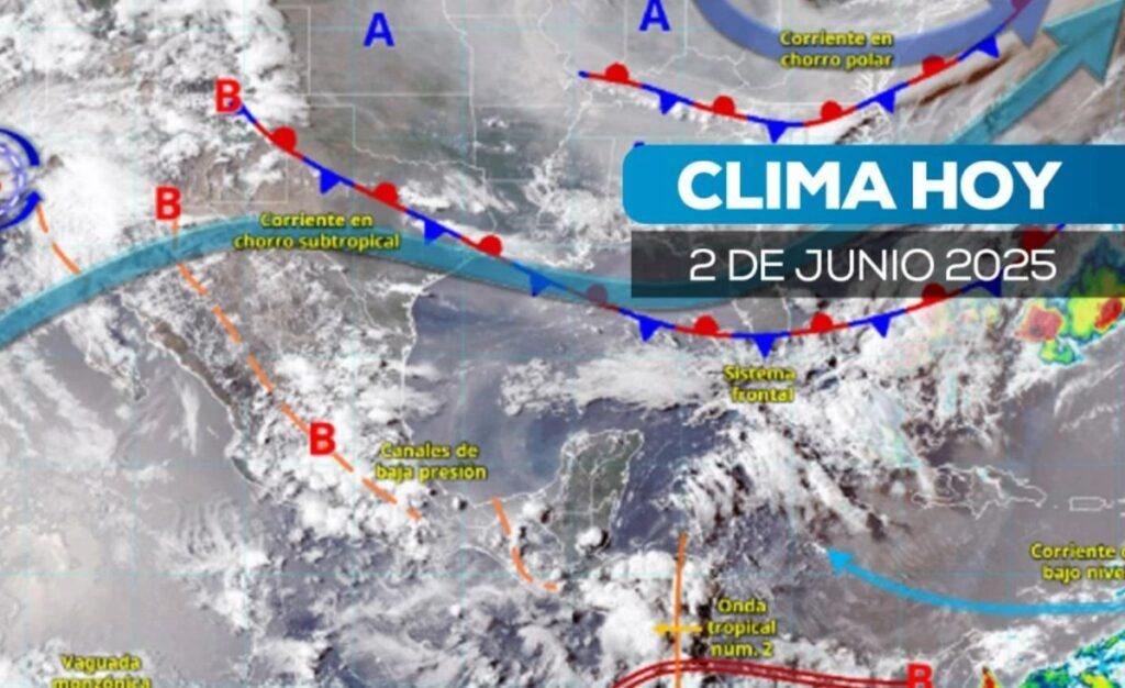 Onda tropical 2 desata lluvias torrenciales en México