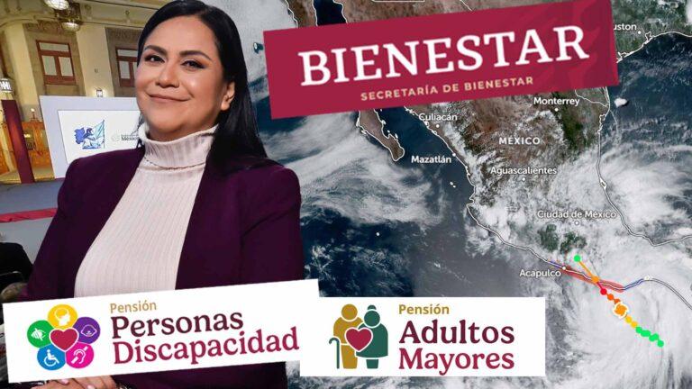 Pensión del Bienestar: Aviso urgente por huracán Erick en Oaxaca y Guerrero
