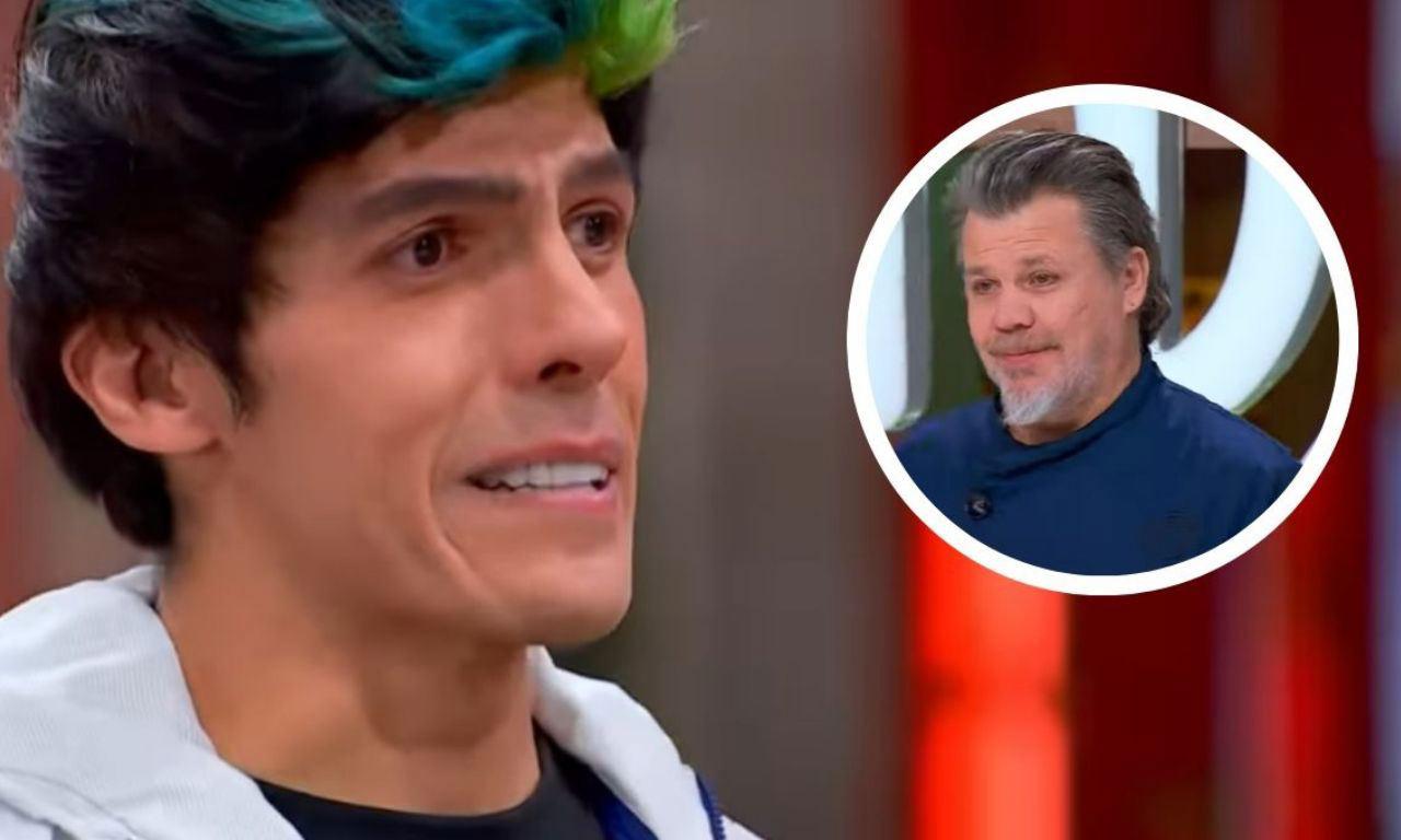 Rafa Polinesio sale de MasterChef Celebrity y hace llorar a todos