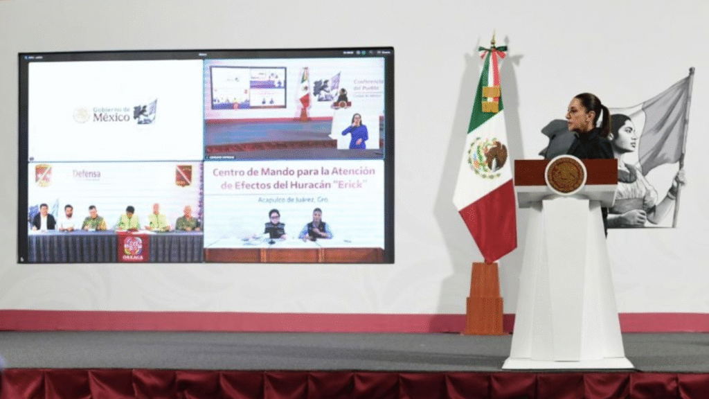 Huracán Erick impacta México: Primeros efectos y alerta oficial