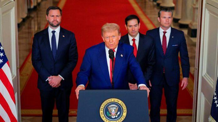 Trump ordena ataque nuclear en Irán tras apretar botón rojo