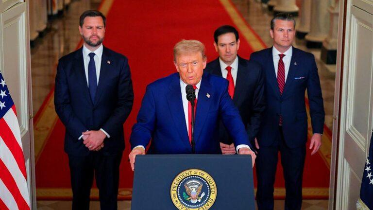 Trump ordena ataque nuclear en Irán tras apretar botón rojo