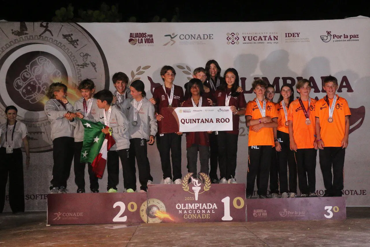 Quintana Roo conquista el bicampeonato nacional de Vela: ¡Oro en Olimpiada CONADE 2025!