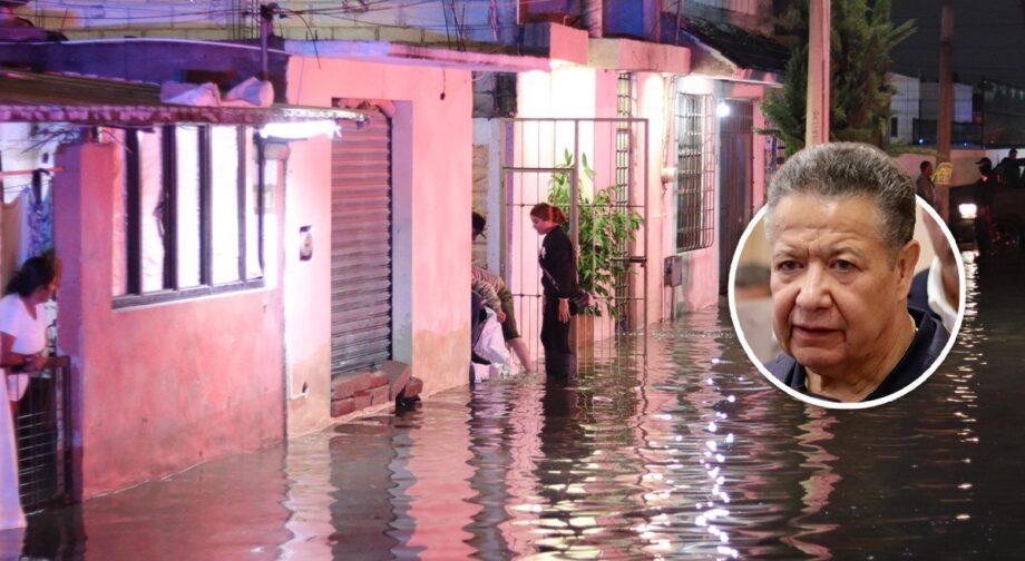 Emergencia por lluvias en Pachuca: Gobernador pide declaratoria federal