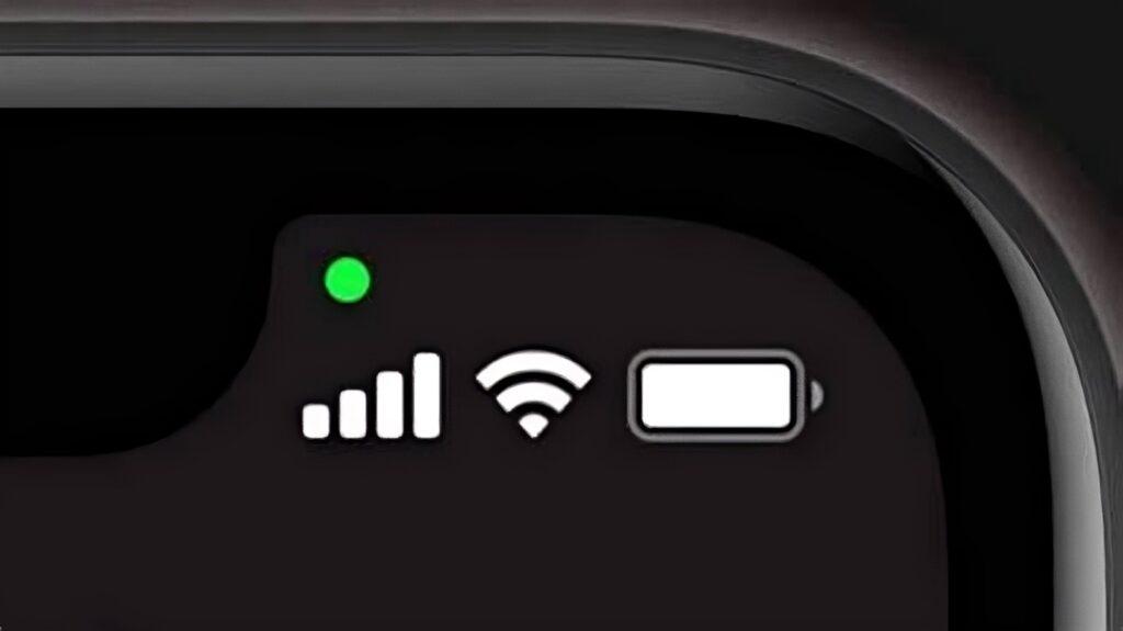 Punto verde celular: qué significa y cuándo aparece