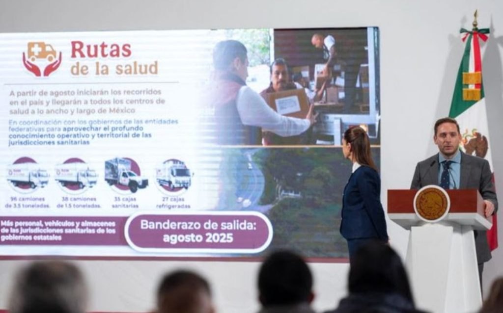 "Rutas de la Salud" busca atender las áreas, donde todavía hay problemas en la distribución de medicamentos