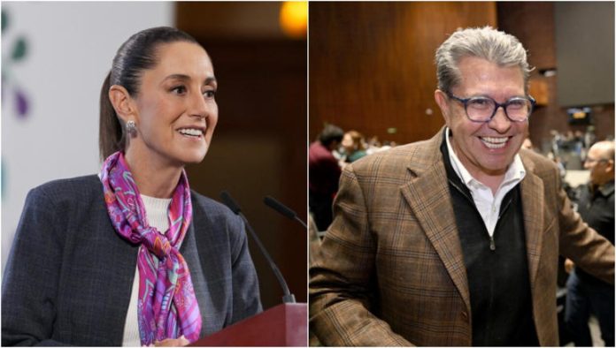 Claudia Sheinbaum envía mensaje clave a Ricardo Monreal sobre el poder Claudia Sheinbaum envía mensaje clave a Ricardo Monreal sobre el poder