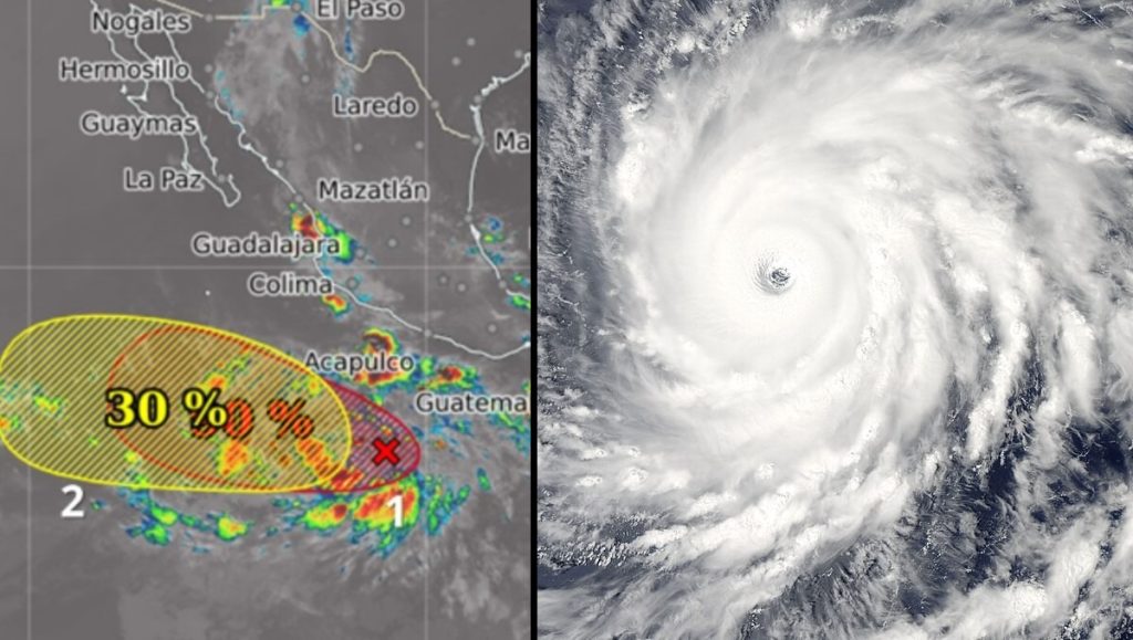 Alerta: ciclón tropical Gil se acerca a costas de Baja California Sur