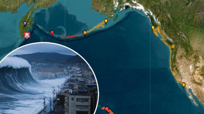 Alerta de tsunami en Tijuana tras sismo de magnitud 8.7 en Rusia