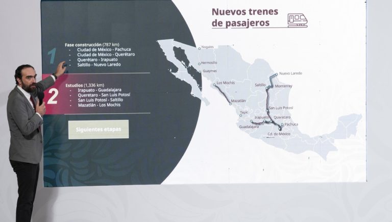 Avance clave en trenes de pasajeros: CDMX-Pachuca y CDMX-Querétaro